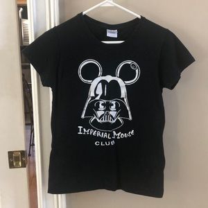 Disney darth Vader Mickey t shirt